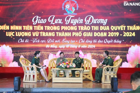 Giao lưu, tuyên dương điển hình tiên tiến trong phong trào thi đua quyết thắng