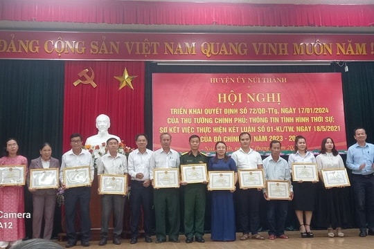 Núi Thành lan tỏa phong trào làm theo Bác