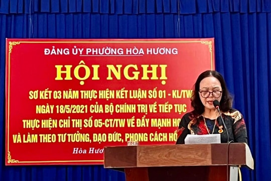 Nhiệt huyết của nữ cán bộ mặt trận