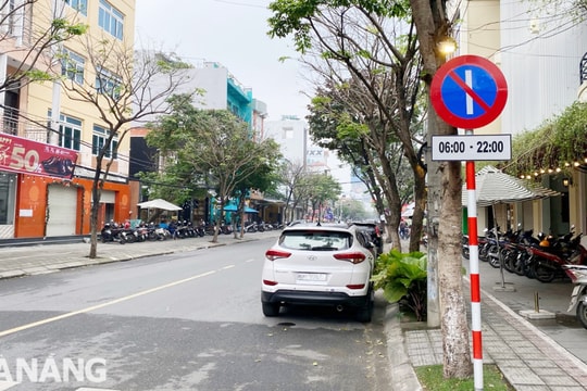 Cấm đỗ xe ngày chẵn, ngày lẻ trên đường Doãn Khuê, đoạn từ 2 Tháng 9 đến Nại Nam