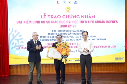 ‏4 cơ sở giáo dục đại học đạt kiểm định tiêu chuẩn châu Âu - HCERES‏