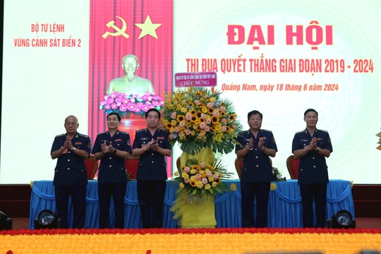 Bộ Tư lệnh Vùng Cảnh sát biển 2 triển khai hiệu quả phong trào thi đua quyết thắng giai đoạn 2019 - 2024.