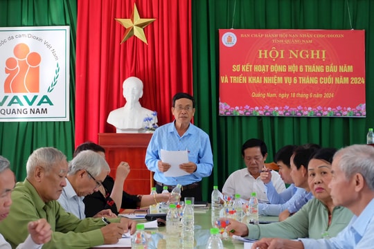 Vận động hơn 4,6 tỷ đồng hỗ trợ, chăm sóc nạn nhân chất độc da cam