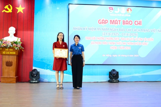 14 tác phẩm đoạt giải báo chí viết về công tác Đoàn và phong trào thanh thiếu nhi thành phố năm 2024