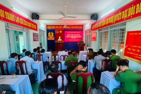 Tập huấn công tác tái hòa nhập cộng đồng với người chấp hành xong án phạt tù