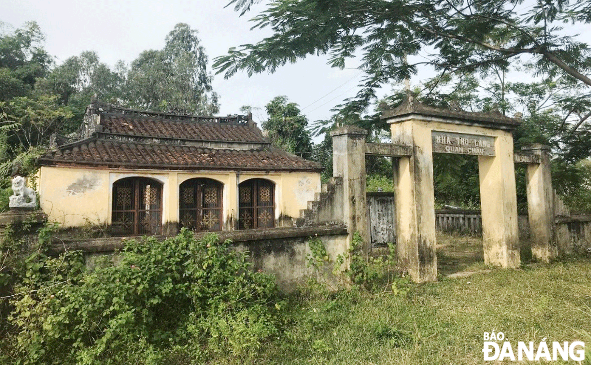 Di tích lịch sử, văn hóa Hòa Vang: Nhà thờ tiền hiền Quan Châu lưu giữ kiến trúc độc đáo của văn hóa làng