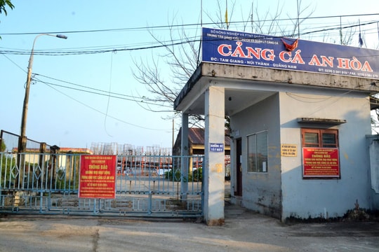 Quảng Nam đóng Cảng cá An Hòa