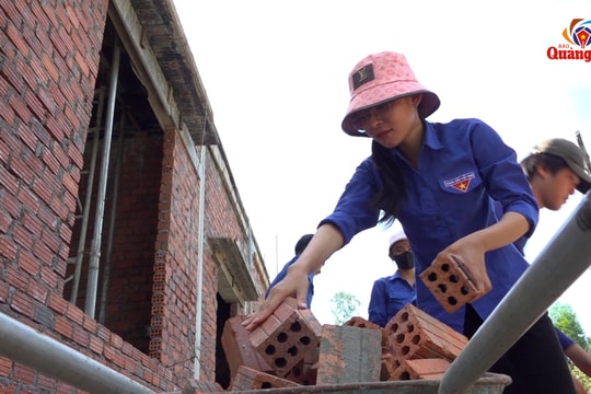 Tuổi trẻ Quảng Nam chung tay xóa nhà tạm cho người khó khăn