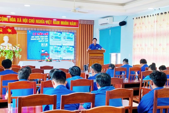Triển khai cuộc vận động xây dựng giá trị hình mẫu thanh niên Điện Bàn