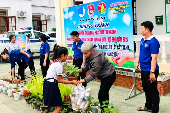 Chung tay xây dựng môi trường xanh ở Duy Xuyên