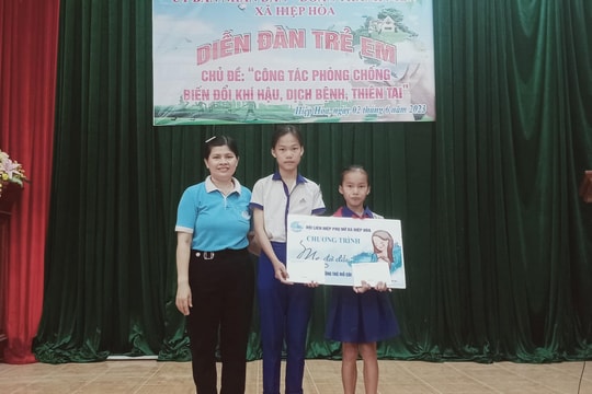 67 trẻ mồ côi Hiệp Đức được nhận chăm sóc từ chương trình “Mẹ đỡ đầu”