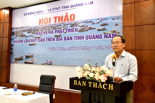 Tìm giải pháp bảo vệ, phát triển nguồn lợi thủy sản trên địa bàn Quảng Nam