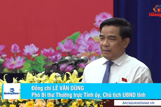 Chủ tịch UBND tỉnh Lê Văn Dũng: Tập trung xây dựng bộ máy trong sạch, vững mạnh để giải quyết khó khăn, thúc đẩy kinh tế - xã hội phát triển