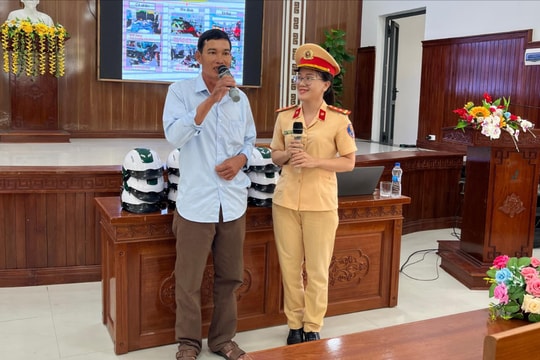 Tuyên truyền, phổ biến pháp luật giao thông cho nông dân