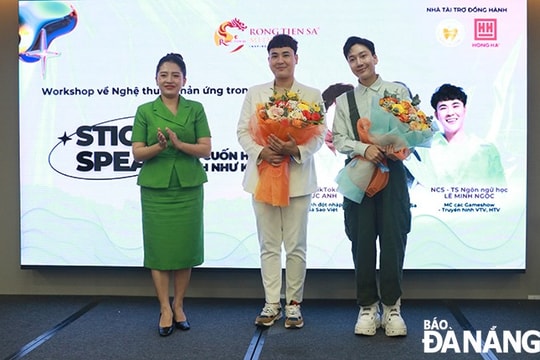 Hot tiktoker hướng dẫn bạn trẻ Đà Nẵng khai phá nghệ thuật giao tiếp