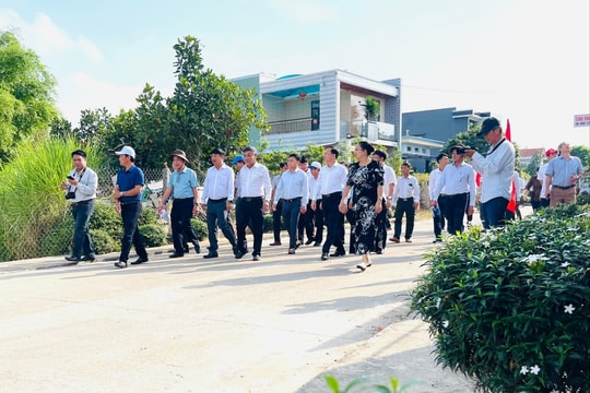 Duy Xuyên khơi sức dân xây dựng khu dân cư kiểu mẫu