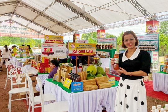 80 gian hàng tham gia ngày hội quảng bá sản phẩm đặc trưng tại Nông Sơn