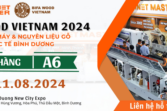 CABINETMASTER - Tiên phong công nghệ máy gỗ tại BIFA WOOD Việt Nam 2024