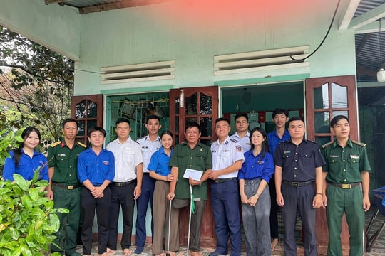 Hải đoàn 21 Cảnh sát biển tổ chức nhiều hoạt động đền ơn đáp nghĩa