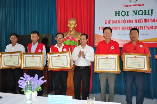 Quảng Nam: Nhiều kiến nghị về chế độ chính sách trong công tác chữ thập đỏ