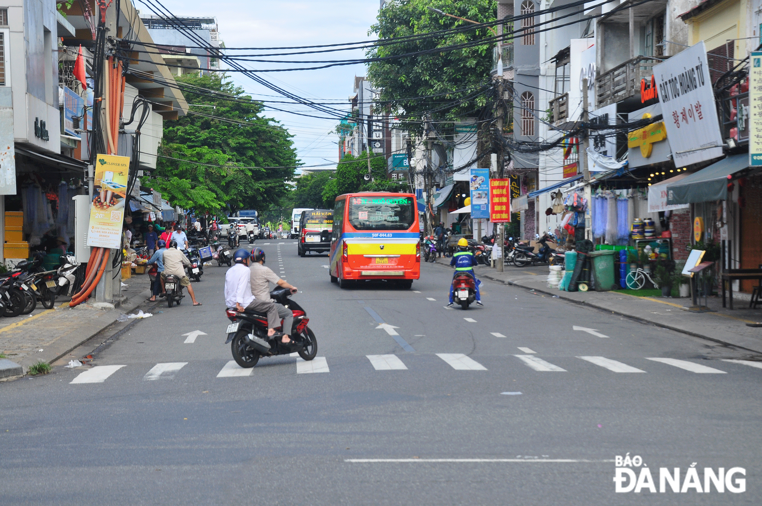 Hiệu quả phân luồng giao thông xung quanh chợ Hàn