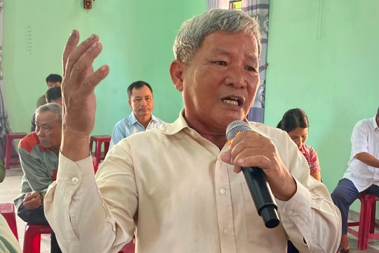 Cử tri Điện Bàn kiến nghị giải quyết đời sống nhân dân tại vùng dự án treo