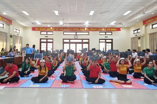 Đại Lộc tổ chức hội thi tìm hiểu lịch sử Công đoàn Việt Nam