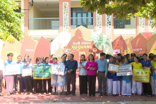 Gameshow “Quê mình Xứ Quảng” đến với bà con nông dân xã Tam Ngọc