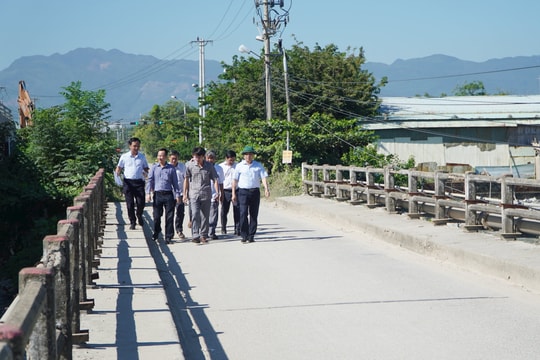 Chủ tịch UBND tỉnh Lê Văn Dũng: Xử lý dứt điểm ách tắc giải phóng mặt bằng ở dự án cầu Tam Giang