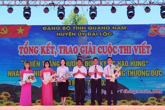 Hơn 4.000 bài tham dự cuộc thi viết “Chiến thắng Thượng Đức - Ký ức hào hùng”