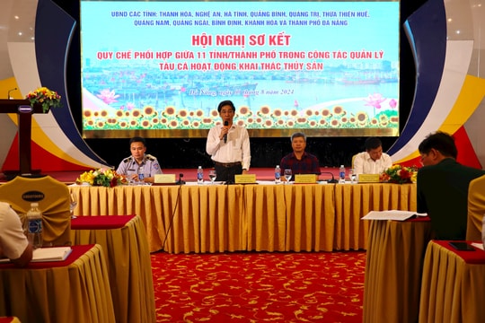 Phối hợp chống khai thác IUU ở miền Trung