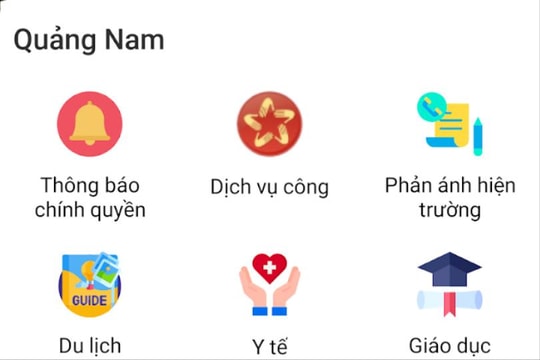 Tập trung cung cấp dữ liệu trên Smart Quang Nam phục vụ nhu cầu tra cứu thông tin của người dân