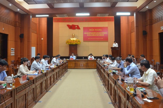 Công bố kế hoạch kiểm tra của Ban Bí thư Trung ương Đảng tại Quảng Nam