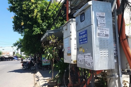 Xử lý nghiêm hành vi vẽ bậy, dán quảng cáo rao vặt trái quy định