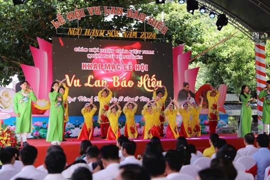 Khai mạc lễ hội Vu lan báo hiếu - Ngũ Hành Sơn