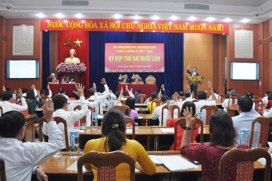 Bế mạc Kỳ họp thứ 25, HĐND tỉnh Quảng Nam (khóa X): Thông qua 8 nghị quyết