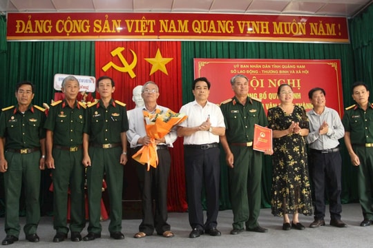 Thành lập Ban vận động Hội Hỗ trợ gia đình liệt sĩ tỉnh, Chủ tịch UBND tỉnh Quảng Nam Lê Văn Dũng: “Hoạt động của hội mang ý nghĩa hết sức nhân văn”