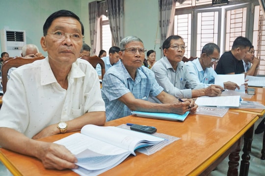 Tập huấn nghiệp vụ cho cán bộ phụ trách công tác hội nạn nhân chất độc da cam