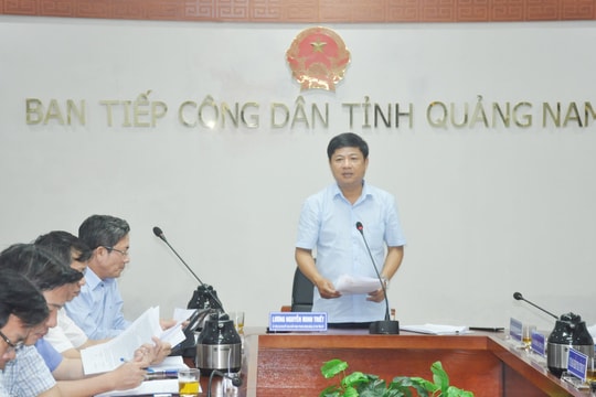 Bí thư Tỉnh ủy Quảng Nam Lương Nguyễn Minh Triết tiếp công dân: "Quan điểm của lãnh đạo tỉnh là tập trung giải quyết đúng quy định của pháp luật, theo hướng có lợi nhất cho người dân"