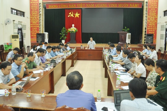 Phú Ninh phải hoàn thành xây dựng huyện NTM nâng cao vào cuối năm 2025