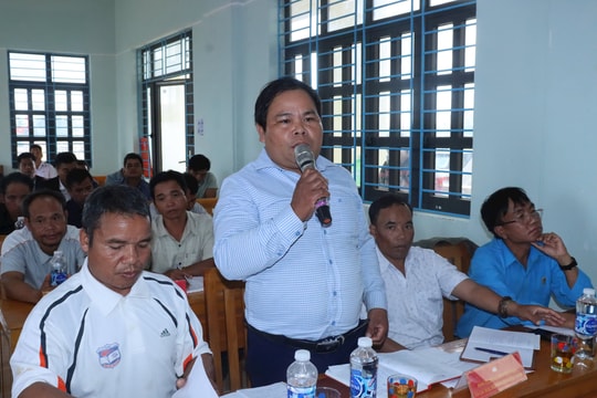 Đại biểu HĐND tỉnh tiếp xúc cử tri các xã vùng cao Tây Giang