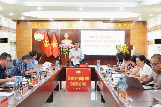 Ngày 27 và 28/8 diễn ra Đại hội đại biểu MTTQ Việt Nam tỉnh Quảng Nam lần thứ XI