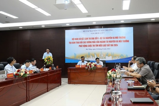 Cụm thi đua số V Bộ TN-MT phát động cuộc thi tìm hiểu Luật Đất đai 2024