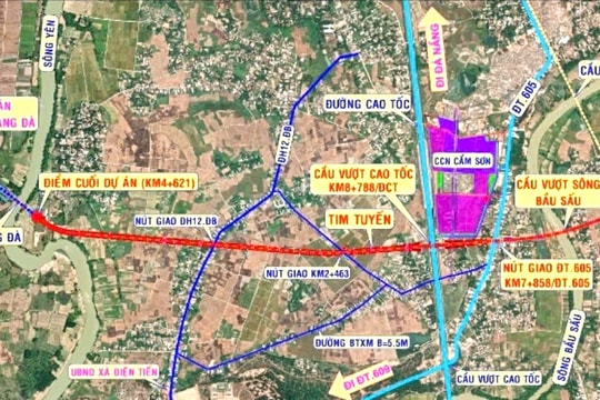 Khởi công đường vành đai phía bắc tỉnh Quảng Nam: Mở trục ngang chiến lược