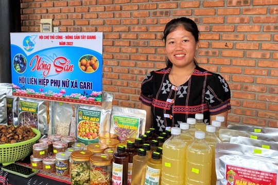 Tây Giang thực hiện 10 dự án hỗ trợ sinh kế cho người dân