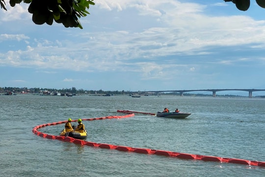Nâng cao năng lực, kỹ năng ứng phó sự cố tràn dầu
