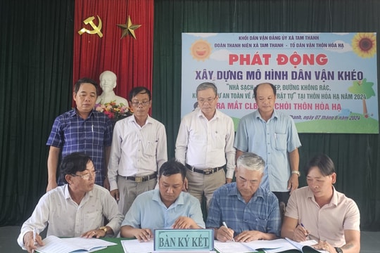 “Dân vận khéo” để xây dựng đô thị Tam Kỳ