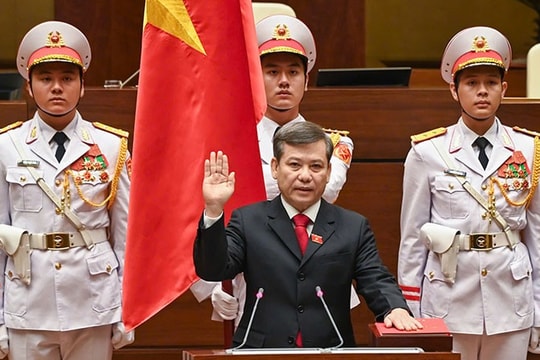 Ông Lê Minh Trí được bầu giữ chức vụ Chánh án Tòa án nhân dân tối cao