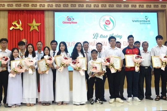 Hành trình khuyến tài bền bỉ