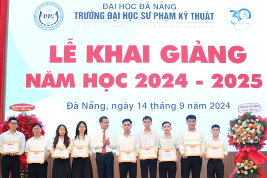 Trường Đại học Sư phạm kỹ thuật Đà Nẵng đón hơn 1.700 tân sinh viên